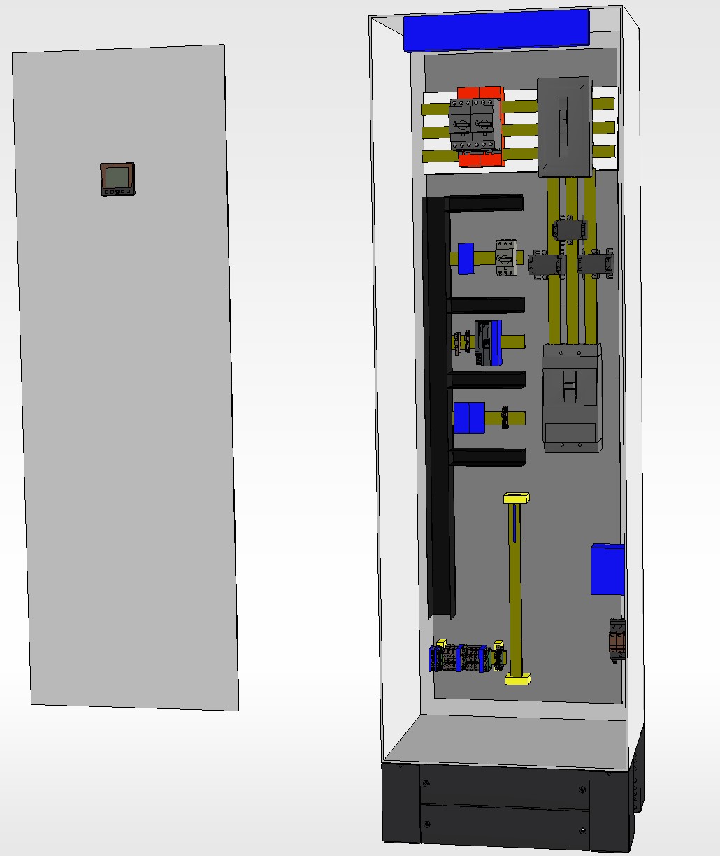 Power distribution cabinets